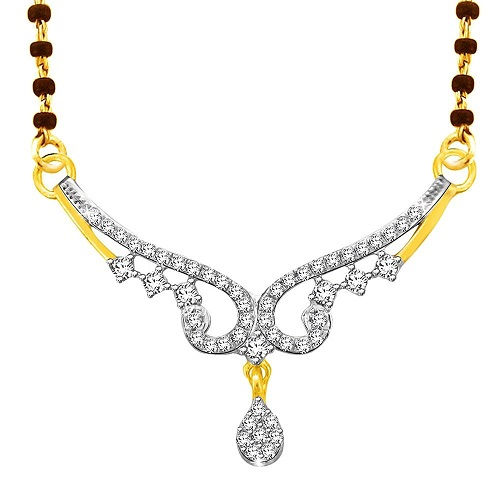 Ganga Jamuna silver Mangalsutra