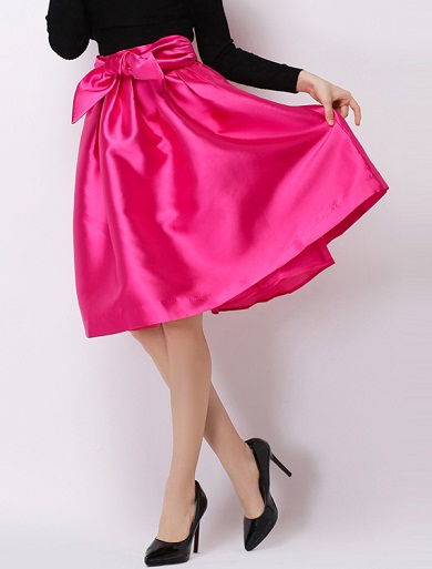 Dulce midi bubble skirt