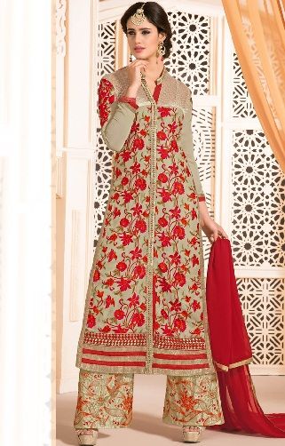 Palazzo Suit with Embroidery Work3