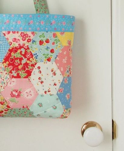 Hexagon Bag Fabric Craft