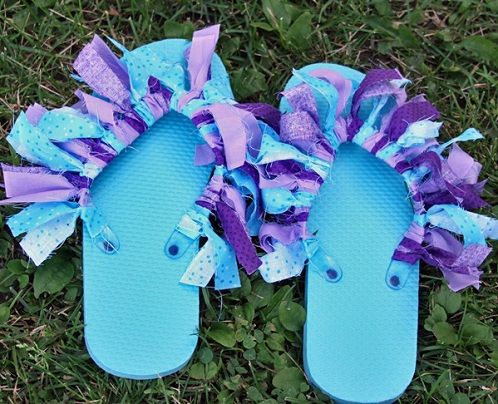 Fabric Flip Flops