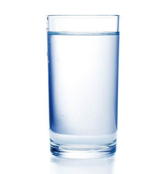 Glass of water