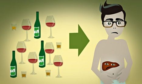 zsíros liver causes - alcohol