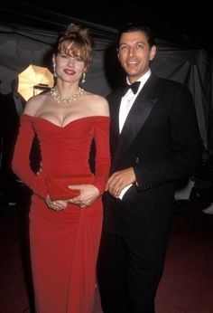 Geena Davis & Jeff Goldblum