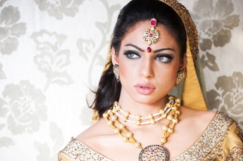 asiatic bridal makeup