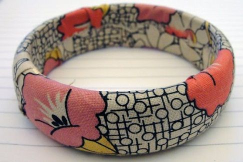 Making Bangles from Fabric