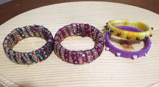 Making Designer Bangles