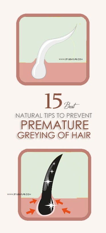 How To Prevent Premature Greying Of Hair