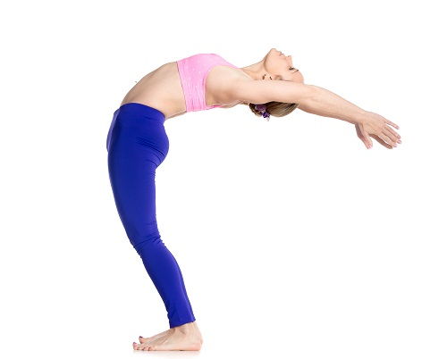 Kako To Reduce Breast Size Through Yoga - Ardhachakrasana