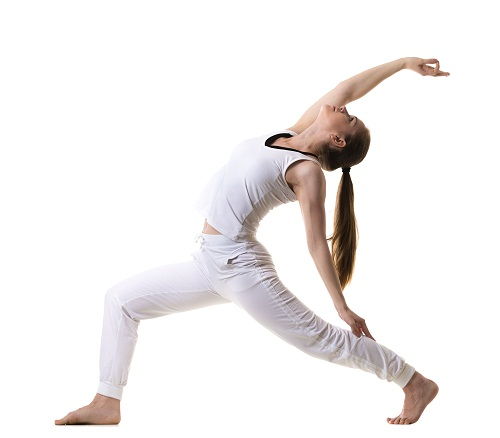 Kako To Reduce Breast Size Through Yoga - Virbhadrasana