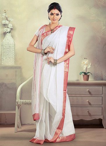 How To Wear A Saree In Bengali Style