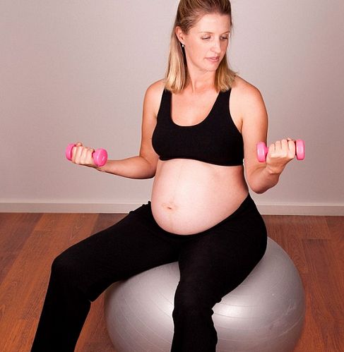 Emelés Weights During Pregnancy - Staying in shape