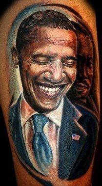 Praeitis and Future Presidents of the United States Tattoos