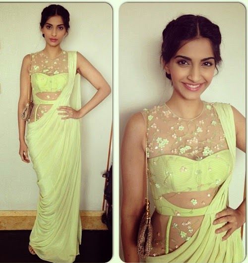 sonam kapoor in saree