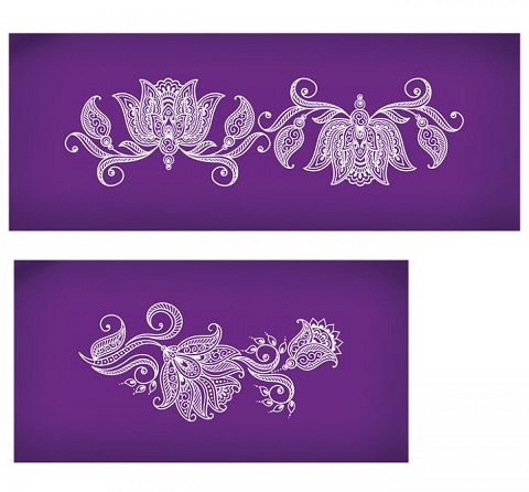 Mehndi Stencils Design For Arms