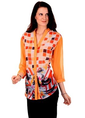 Square Designer Shirts for Girls