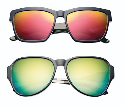 Silver Reflective Sunglasses for Men