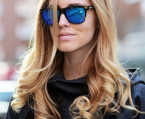 Cool Reflective Wayfarers for Women