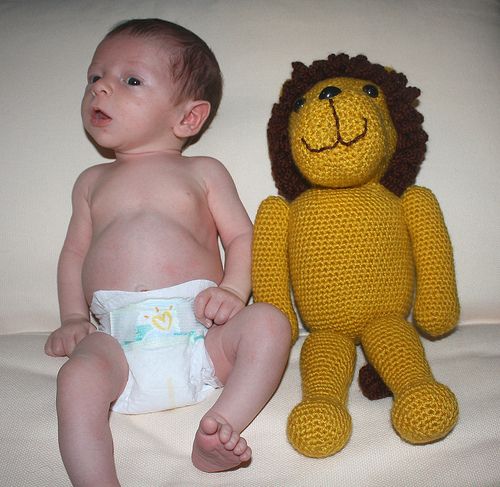 Jucării For 4 Month Old Baby - The Lion Stuffed Toy