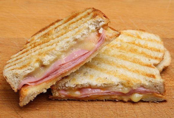 Totyogó Food Recipes -Ham and Cheese Panini