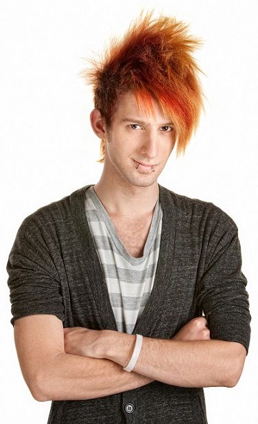 emo hairstyles for guys