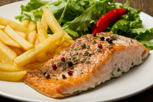 ką to eat in first trimester - Salmon