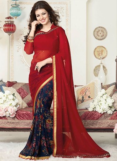 Red sarees 4