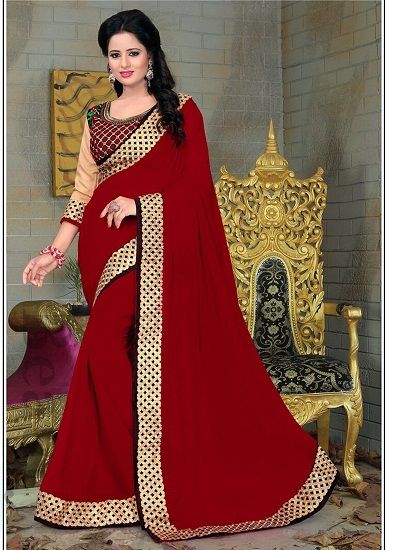 Red sarees 5