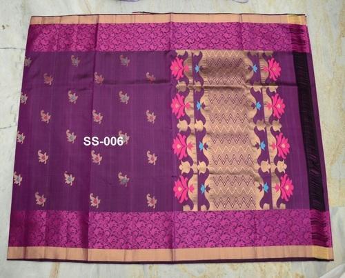 Uppada Sarees-Purple Color Uppada Saree 11