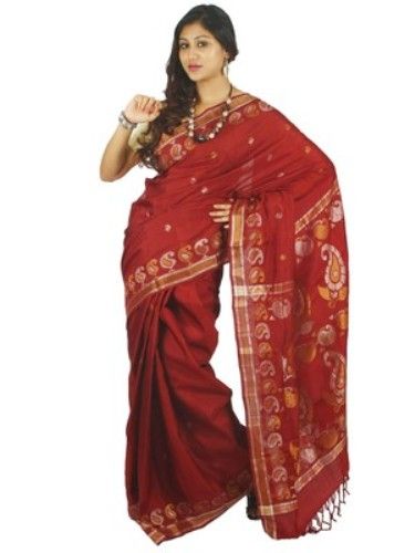 Uppada Sarees-Brown Casual Uppada Saree 20