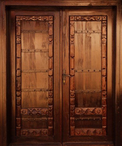 Wooden door designs 8