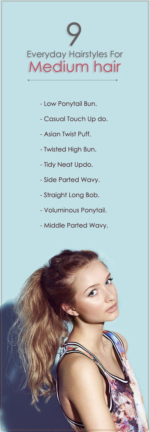 Everyday Hairstyles for Medium Hair