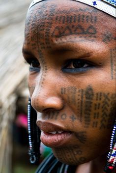 Afrikietis tribal tattoos