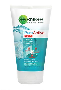 garnier face wash