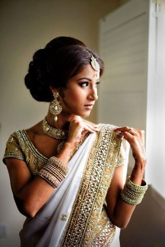 HINDU BRIDAL HAIRSTYLES 4