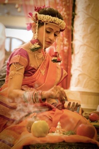 maharashtrian bridal hairstyle3