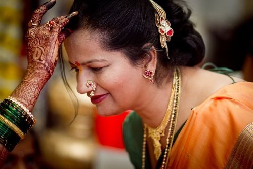 maharashtrian bridal hairstyle8