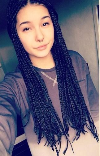 Mikro Braids Hairstyles 2