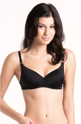 Enamor Black Bra