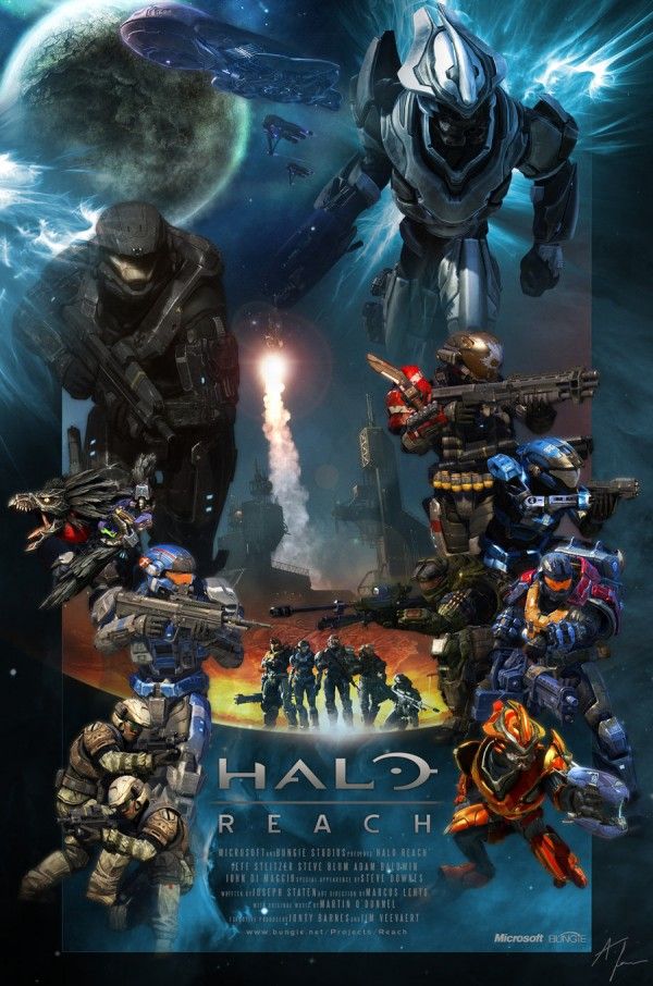 halo reach theatrical poster