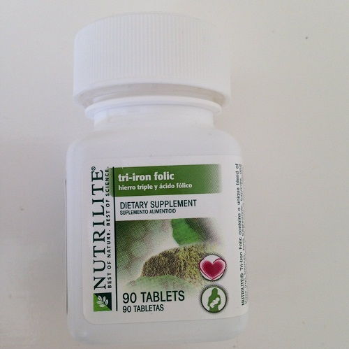 Amway Nutrilite Triiron Folic 90 Tablets